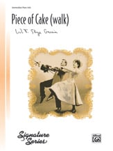 A Piece of Cake (walk) piano sheet music cover